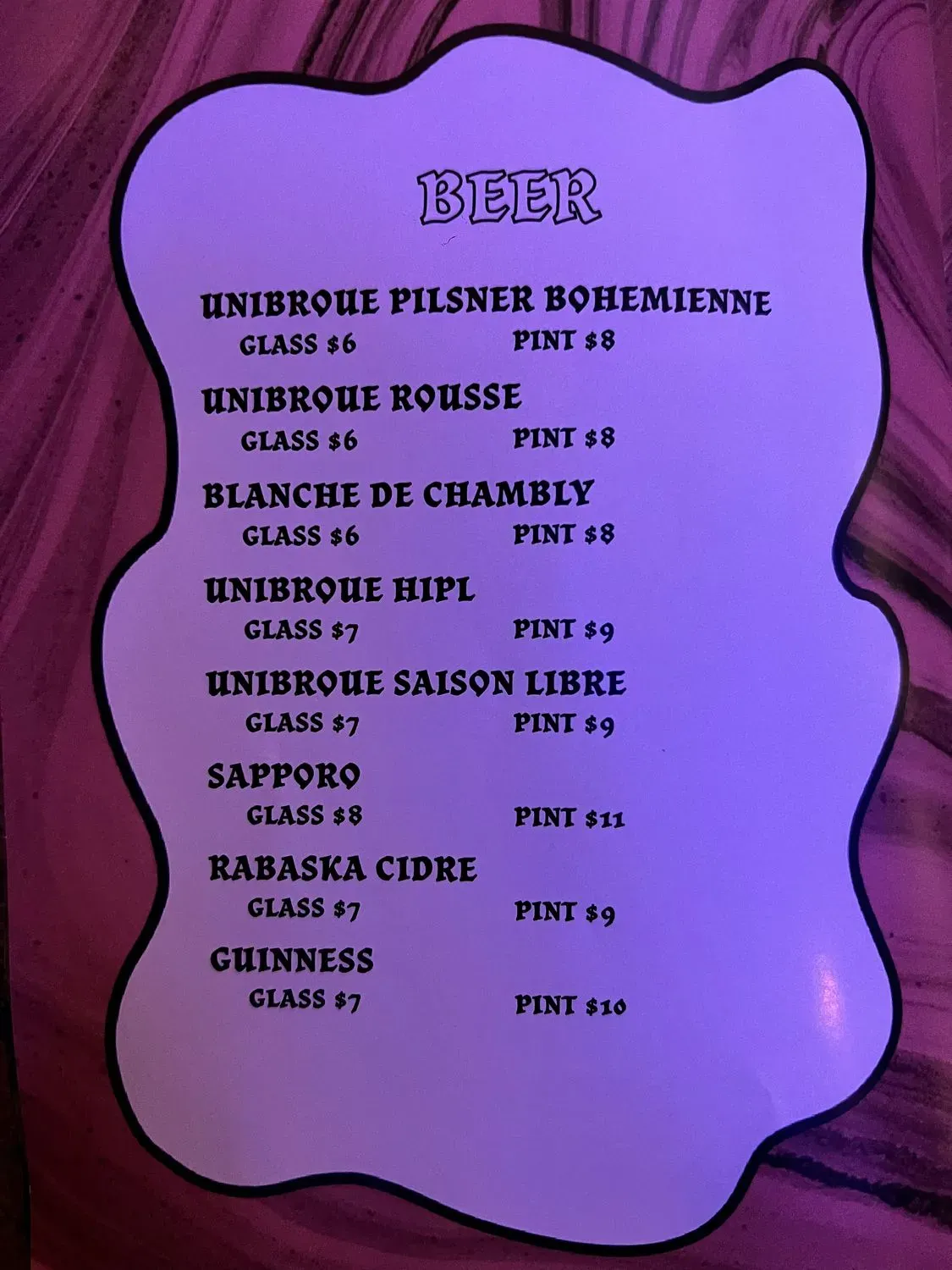 Menu 6