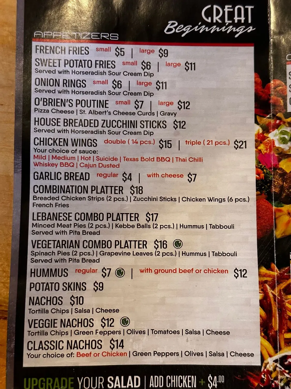 Menu 4