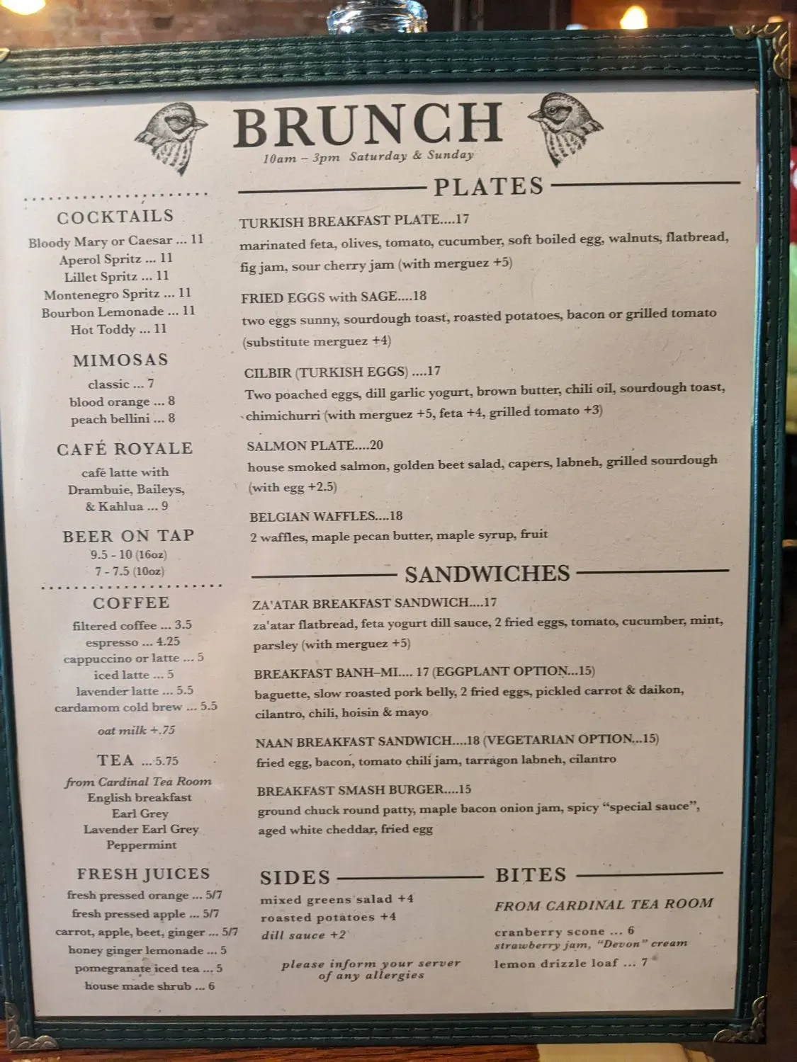 Menu 4