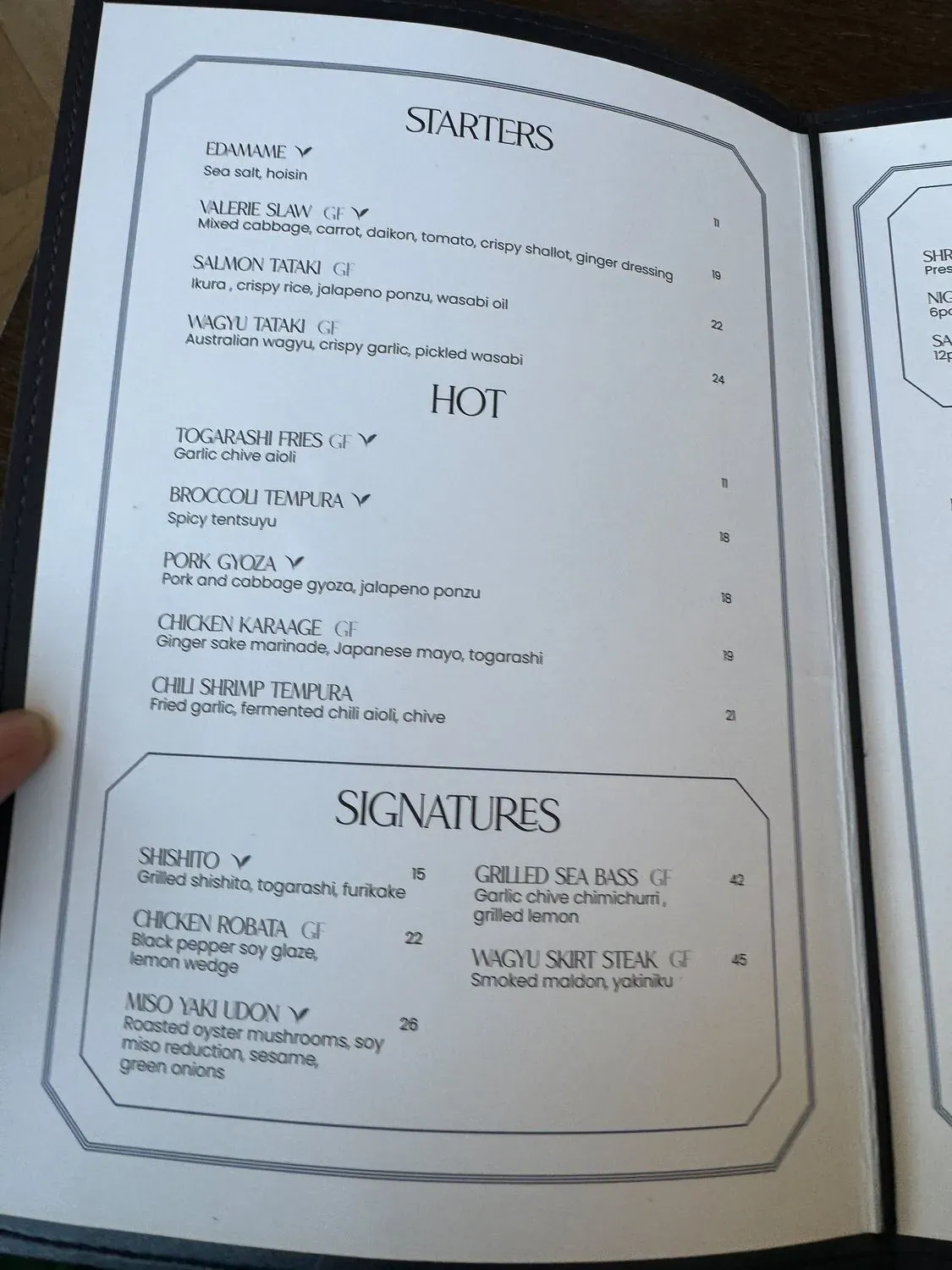 Menu 6