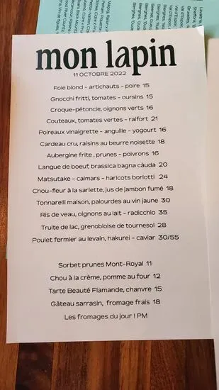 Menu 6