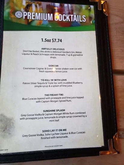 Menu 4