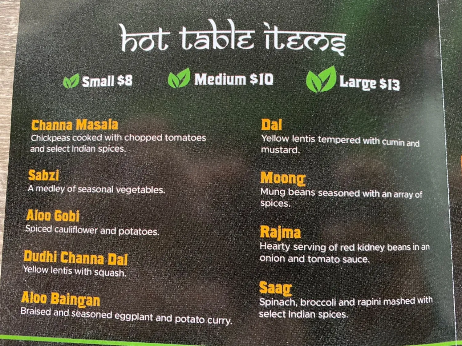 Menu 3