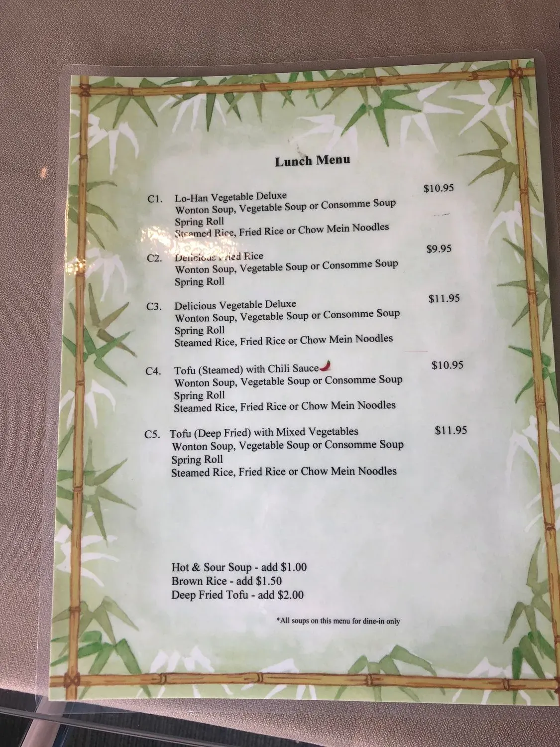 Menu 6