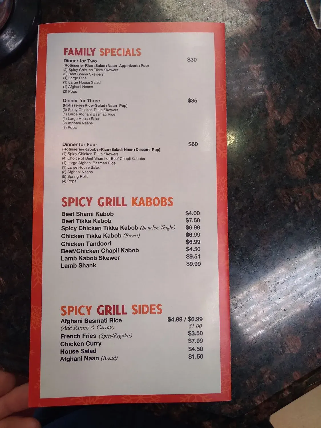 Menu 4