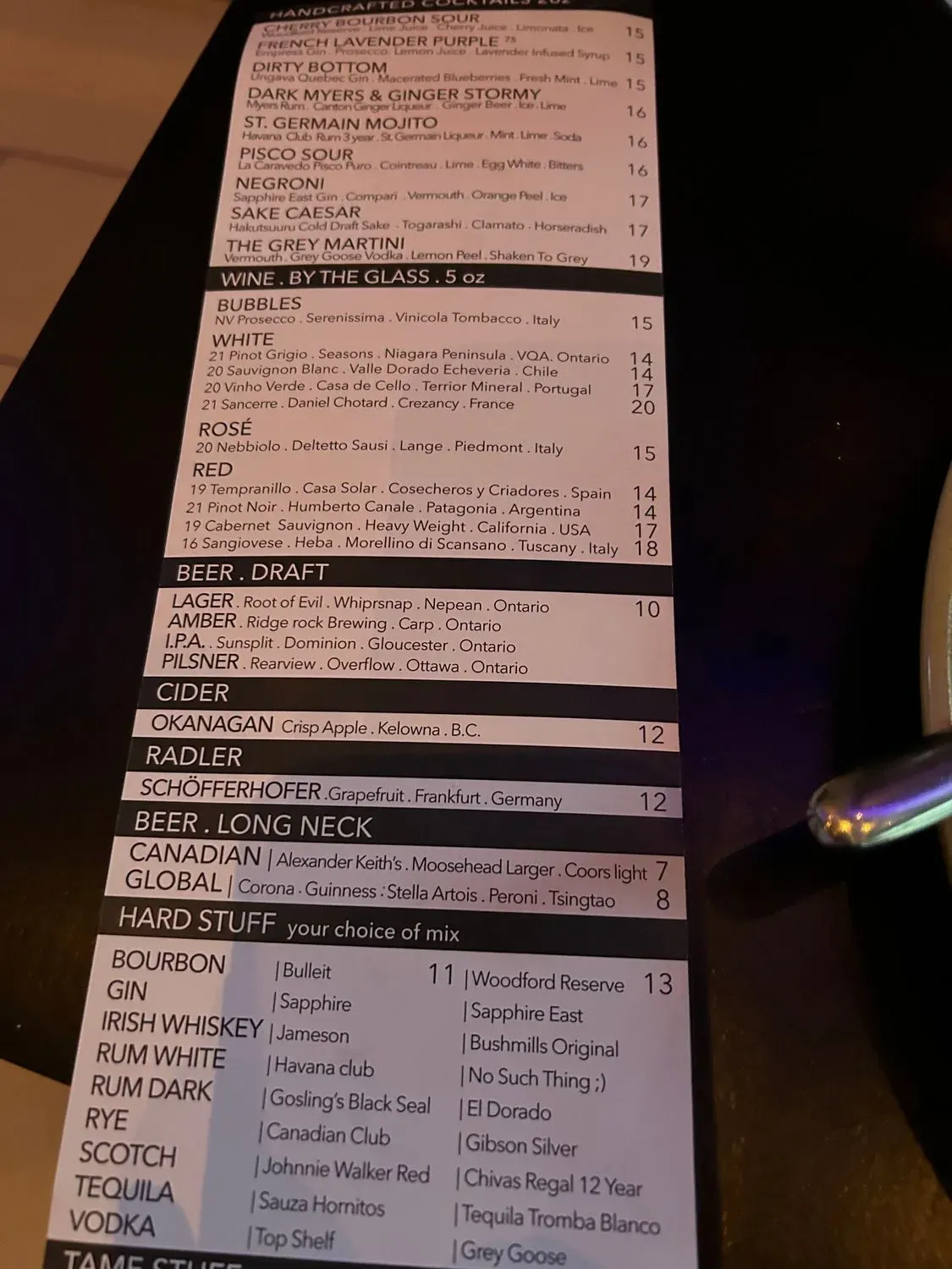 Menu 6