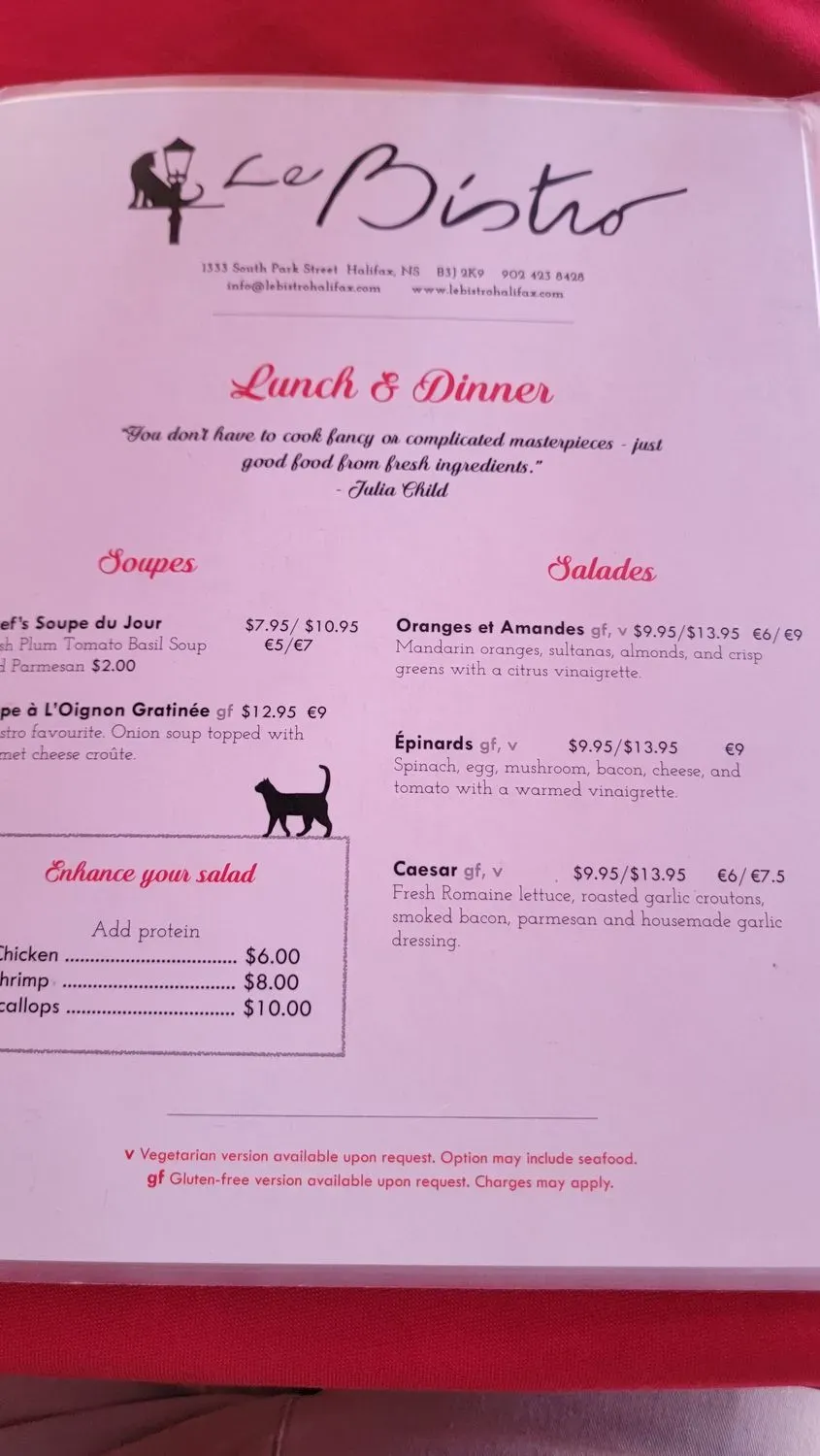 Menu 6