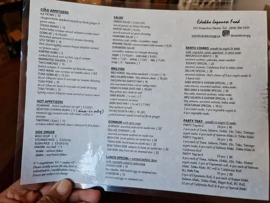 Menu 6