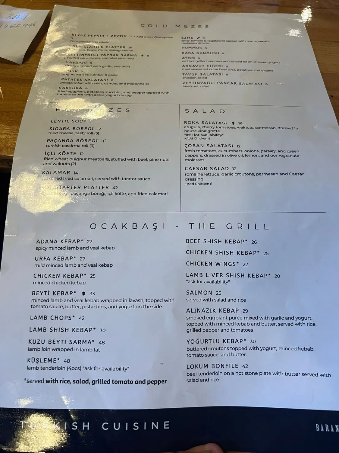 Menu 6