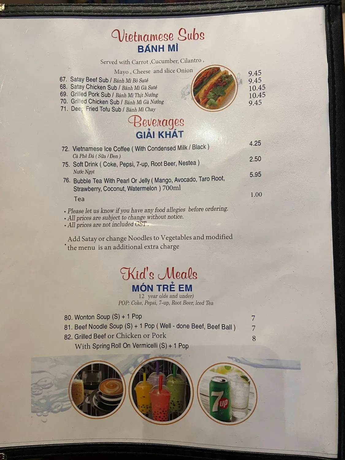 Menu 6