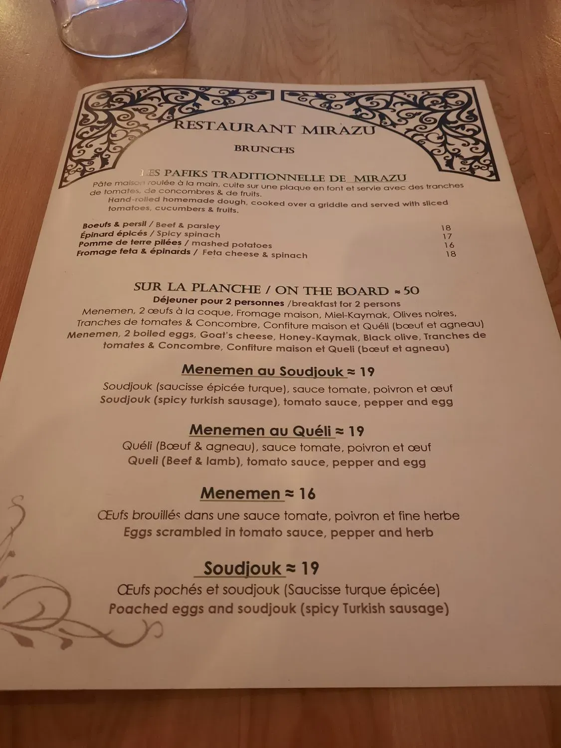 Menu 6