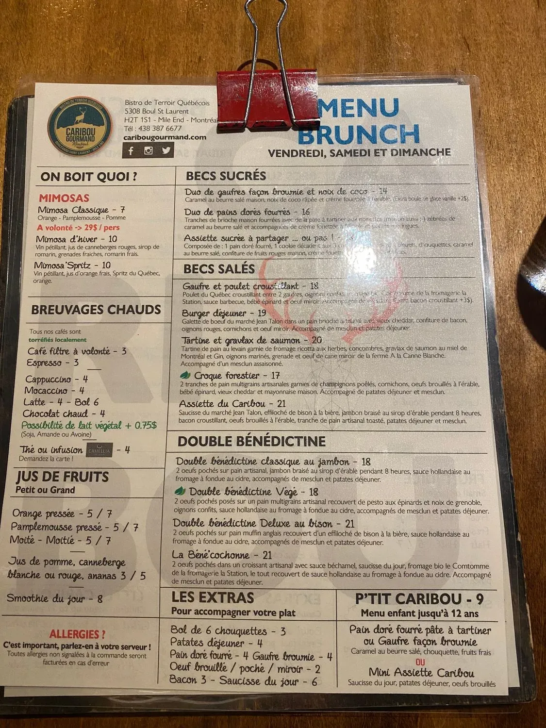 Menu 4