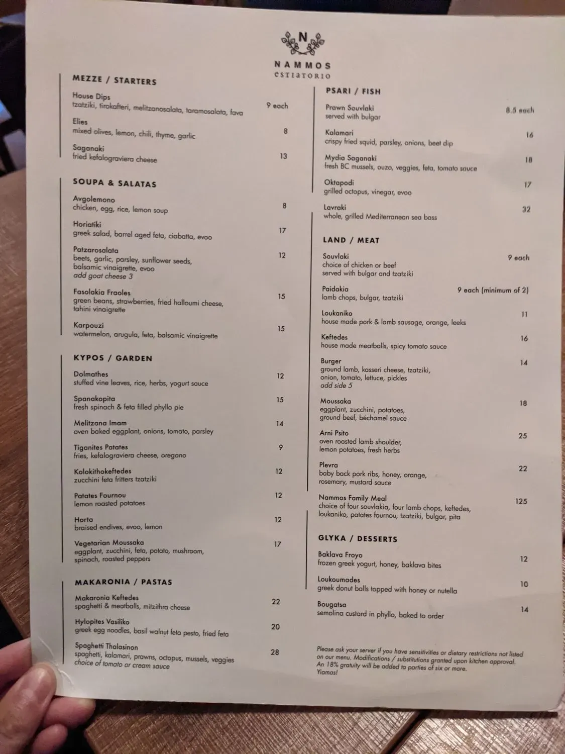 Menu 3