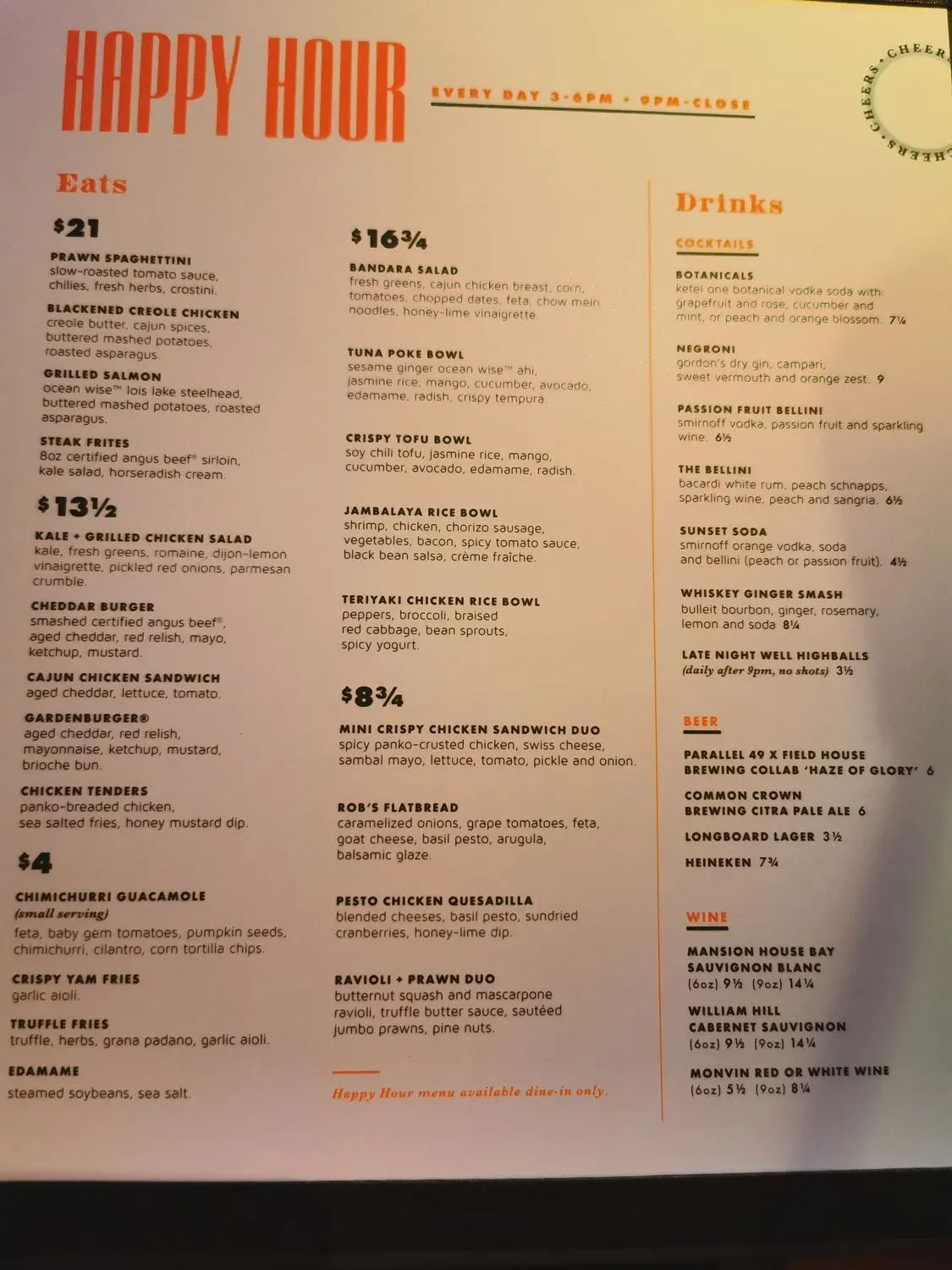 Menu 3