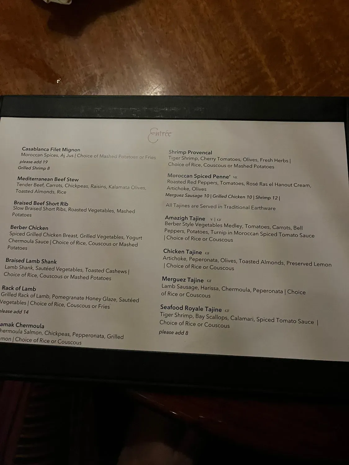 Menu 4