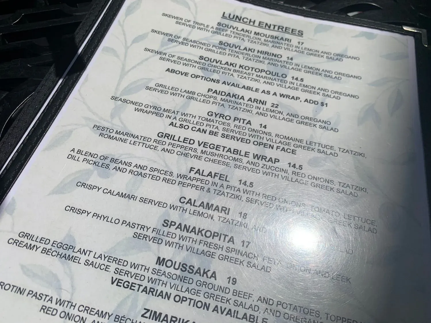 Menu 4