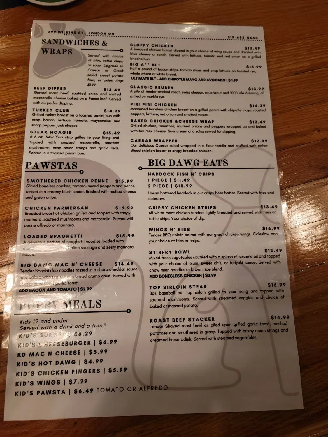 Menu 4