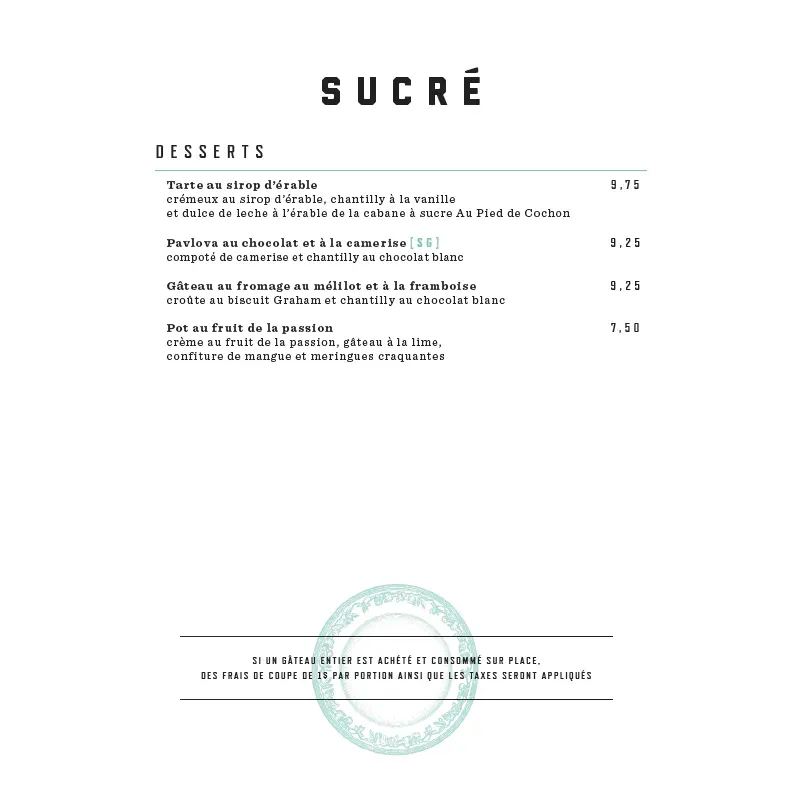 Menu 4