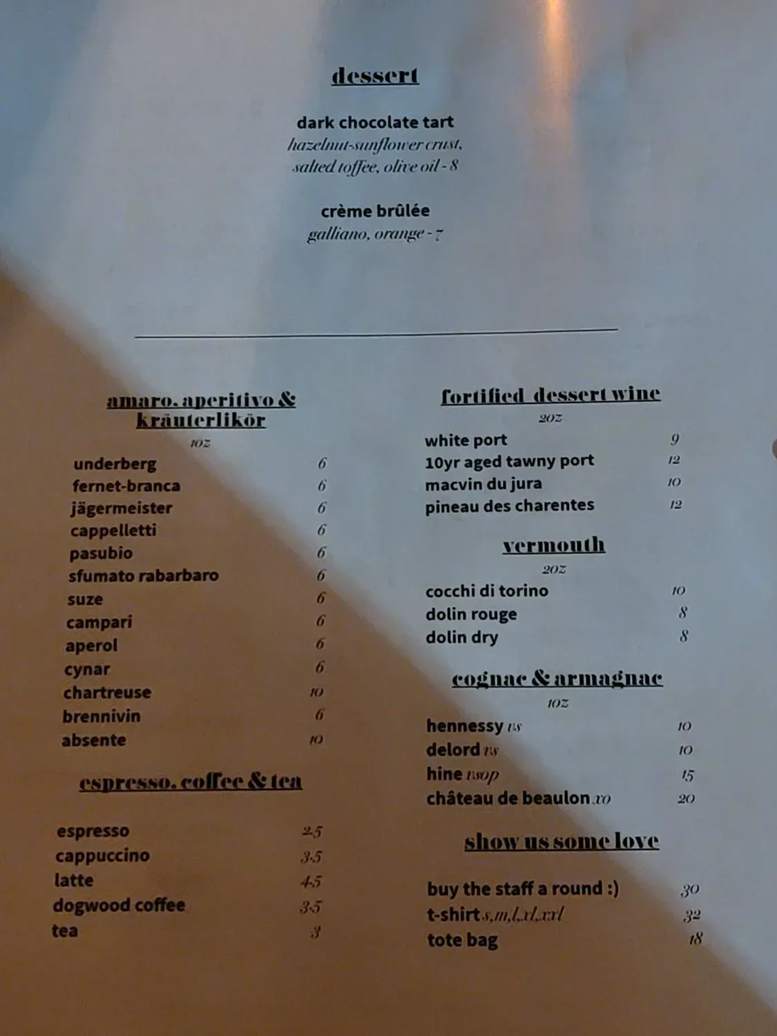 Menu 4