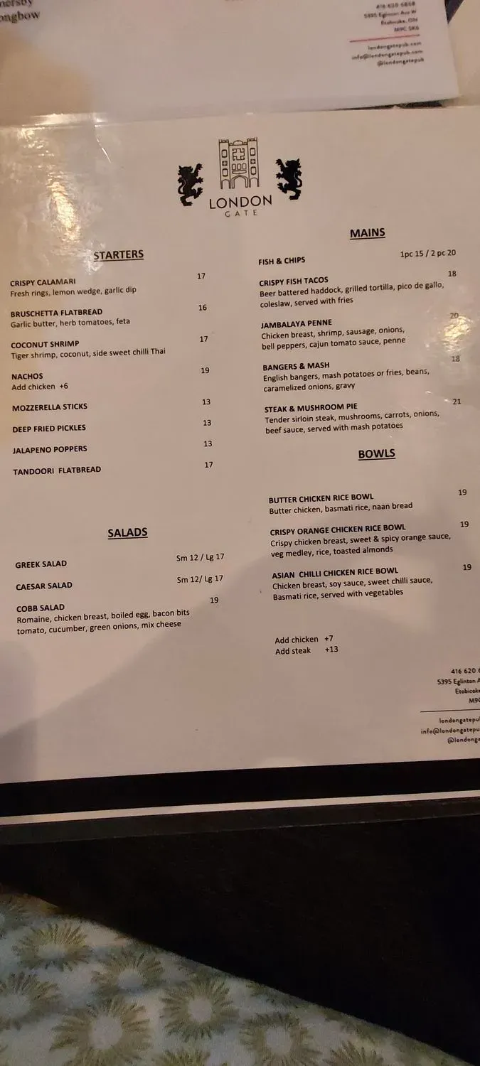 Menu 6