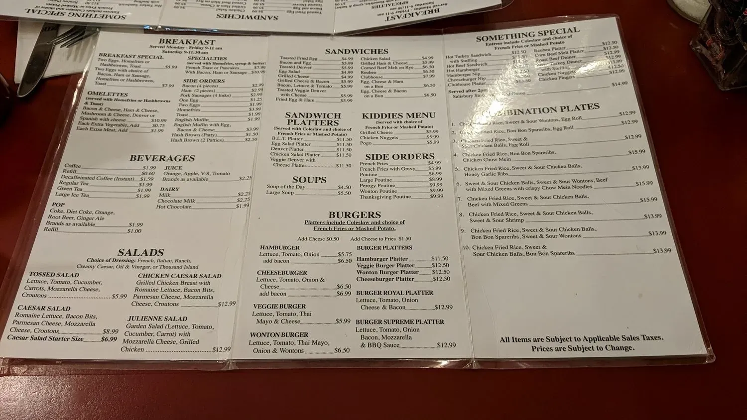 Menu 4