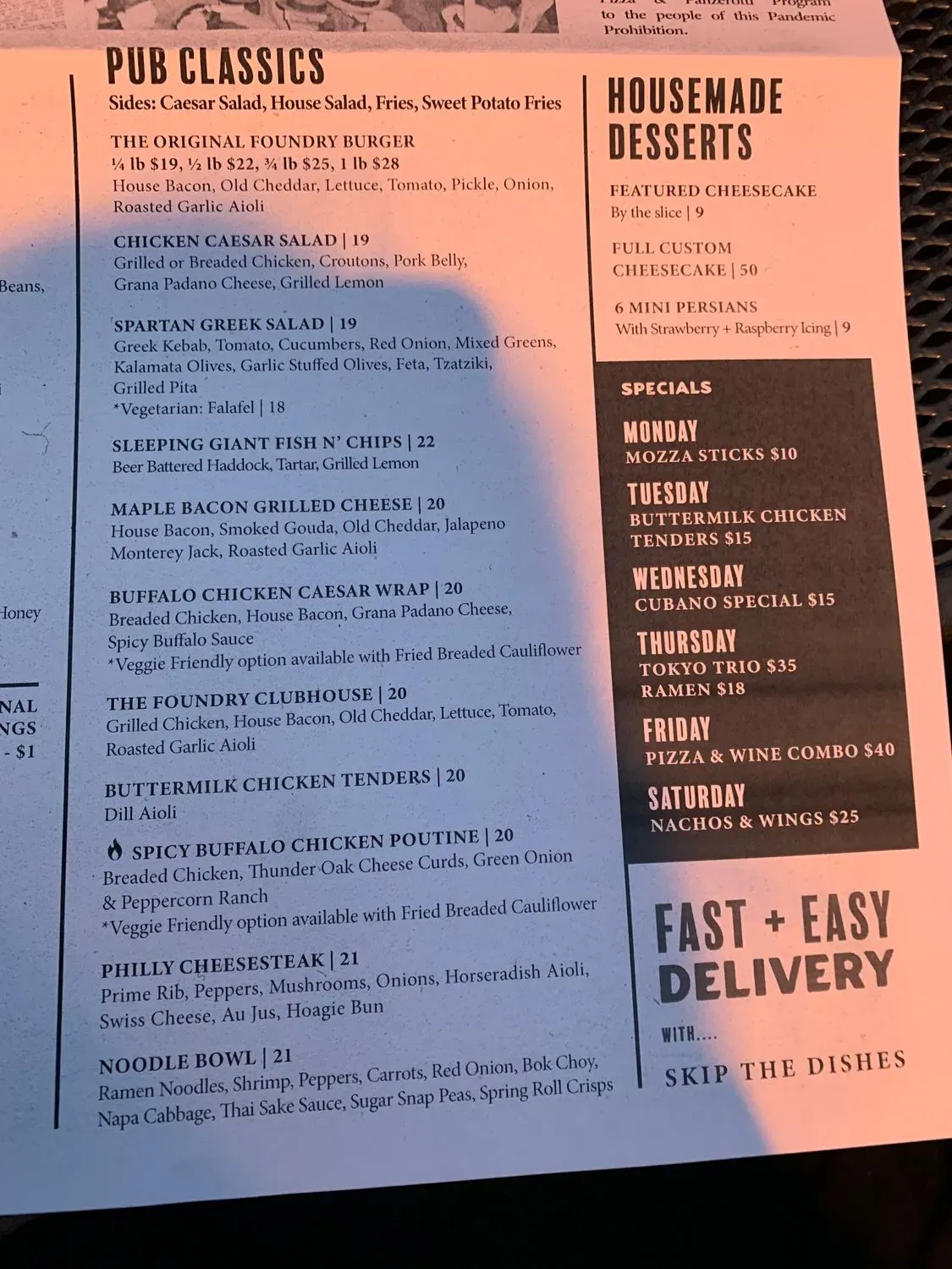 Menu 3