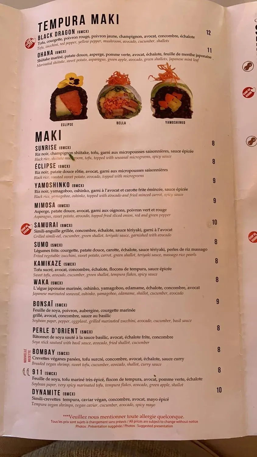 Menu 3