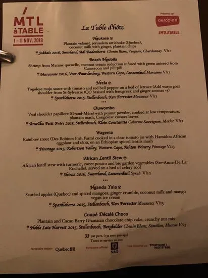 Menu 6