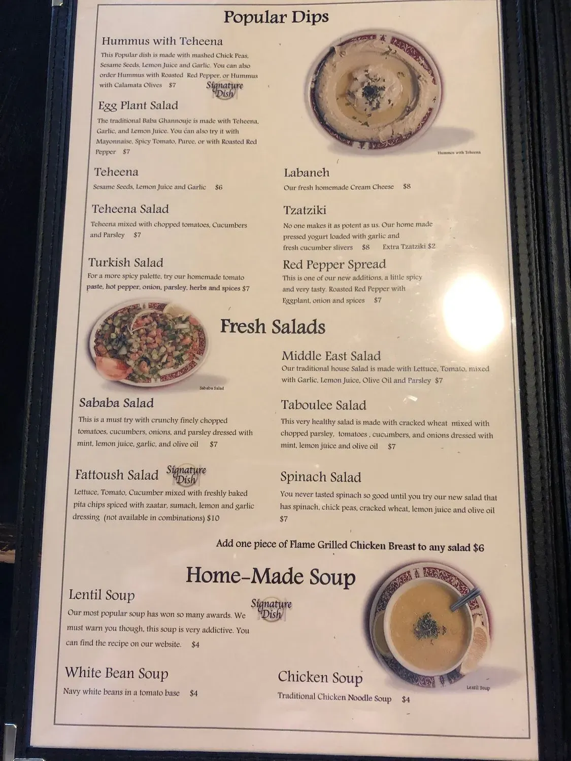 Menu 6