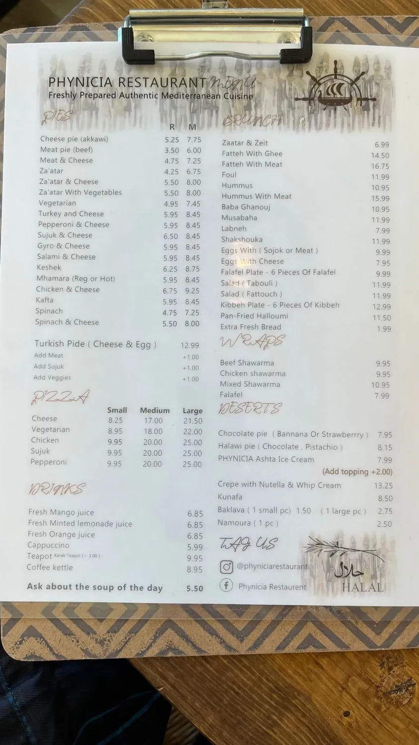 Menu 6