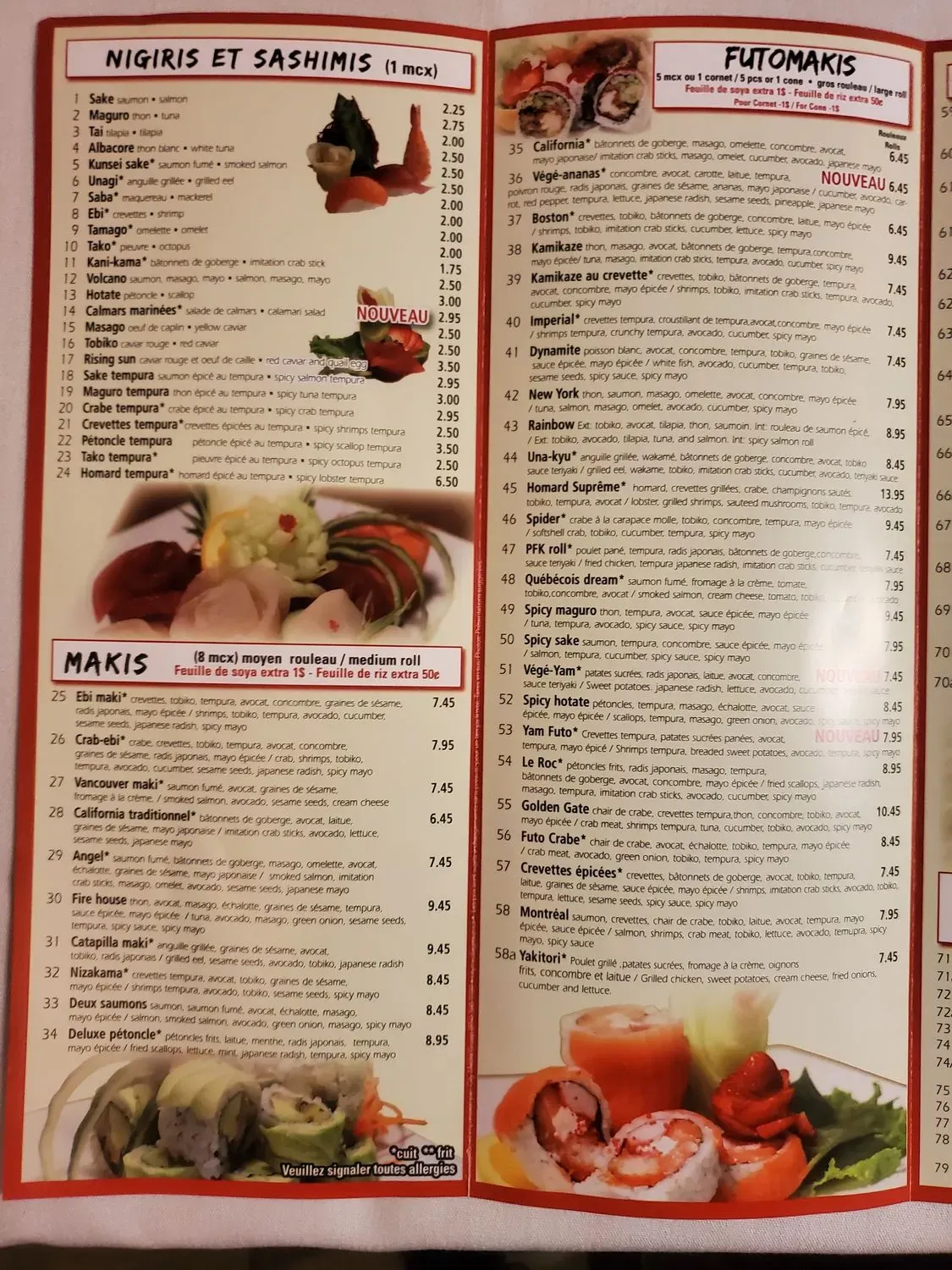 Menu 6