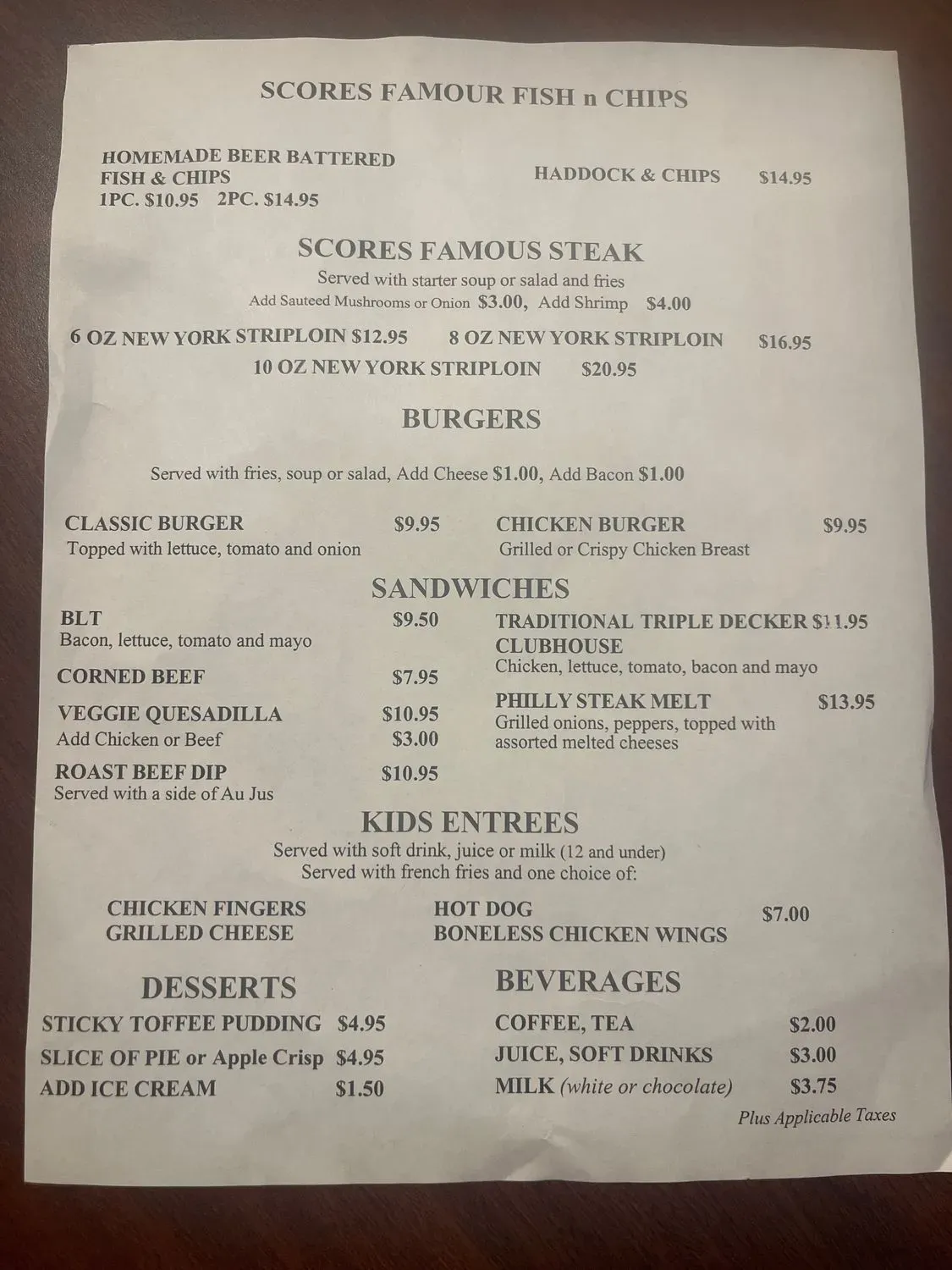 Menu 3