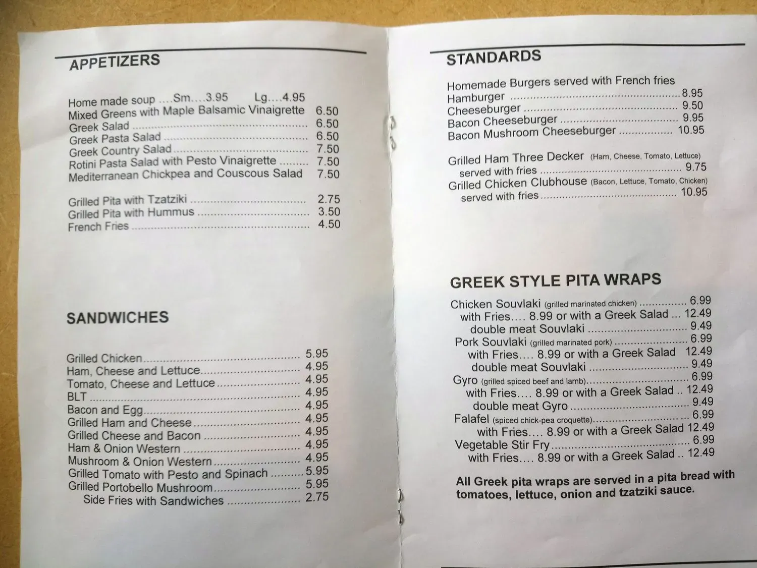 Menu 3