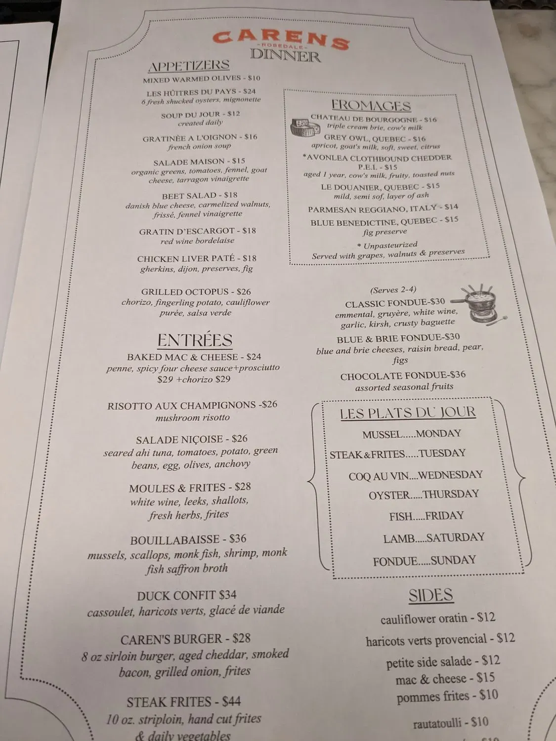 Menu 3