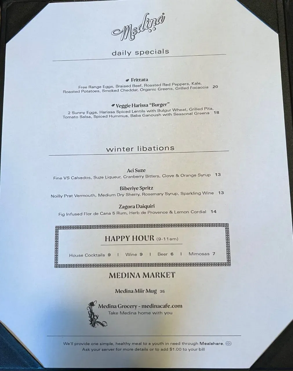 Menu 6