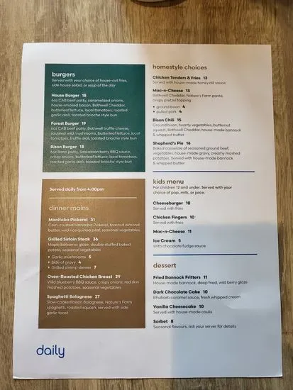 Menu 4