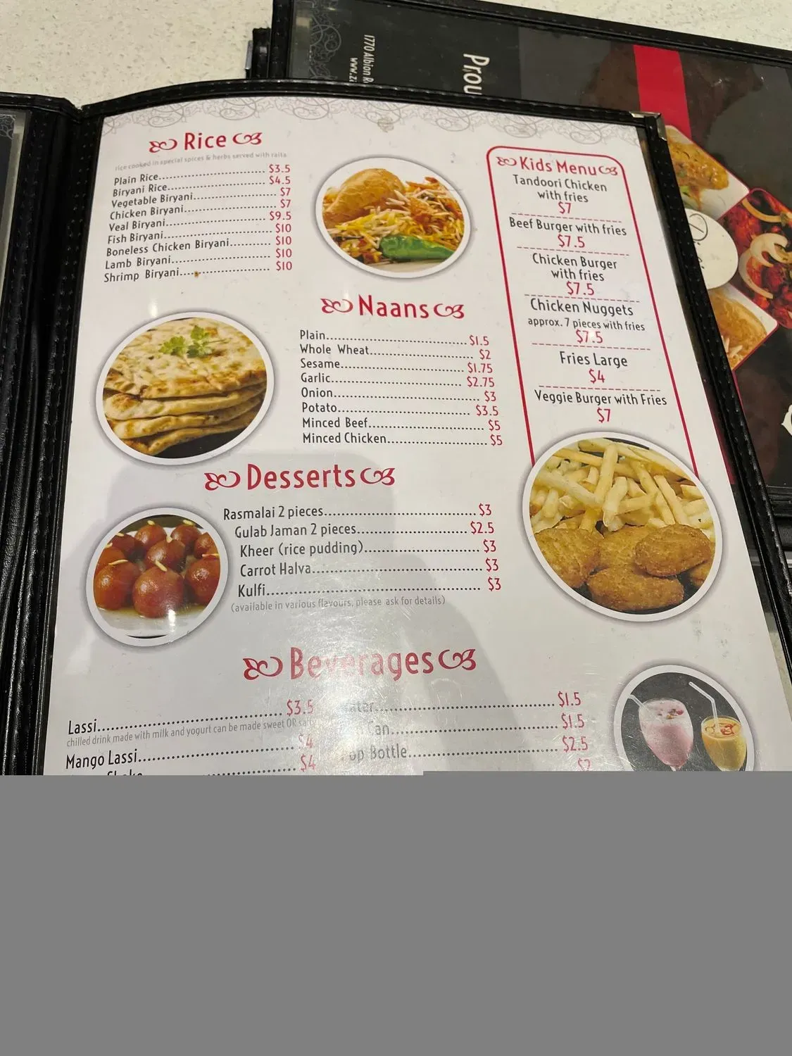 Menu 4