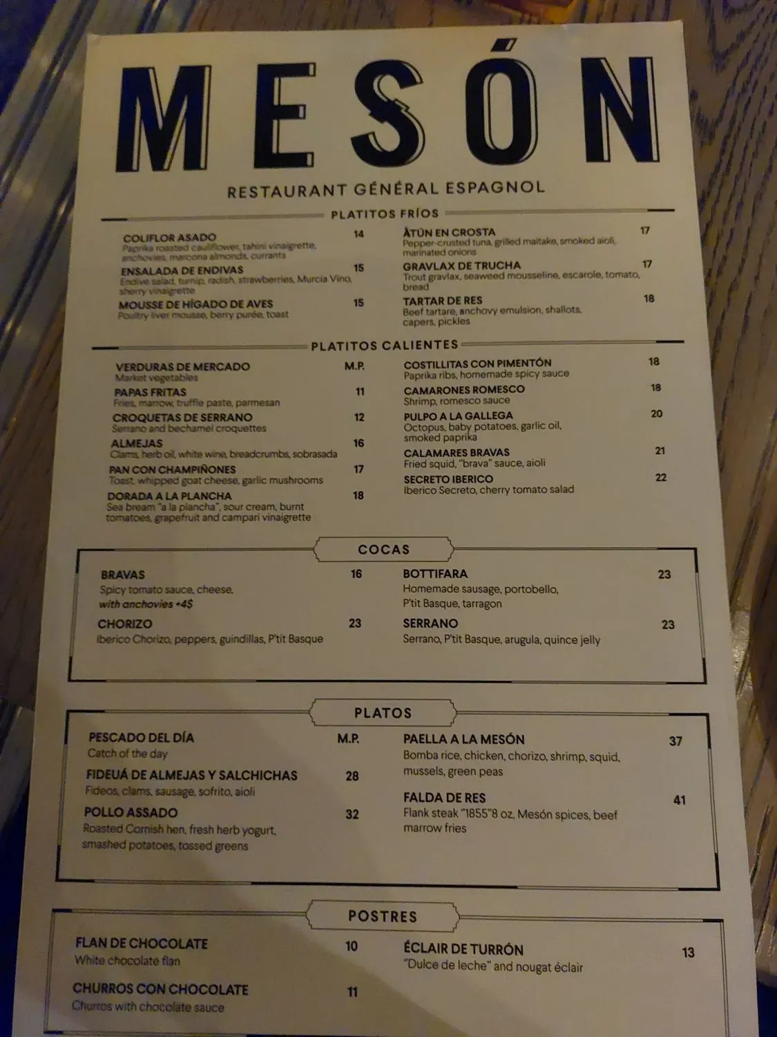 Menu 4