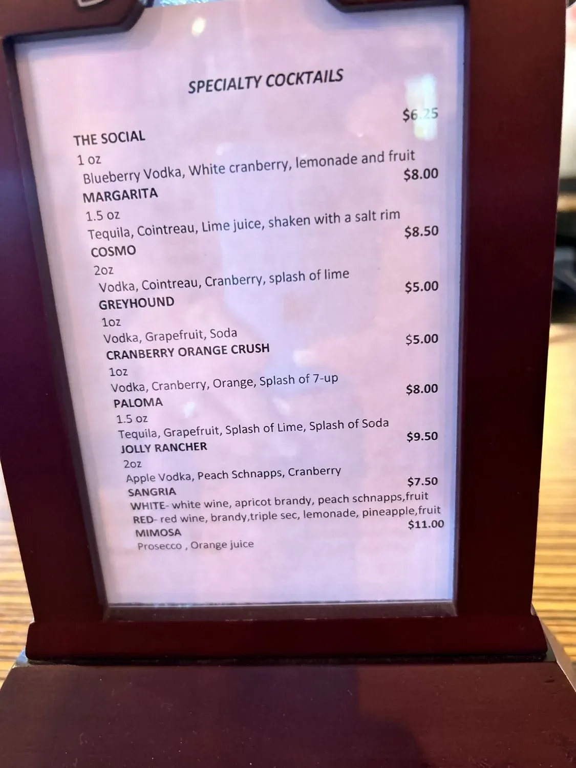 Menu 4