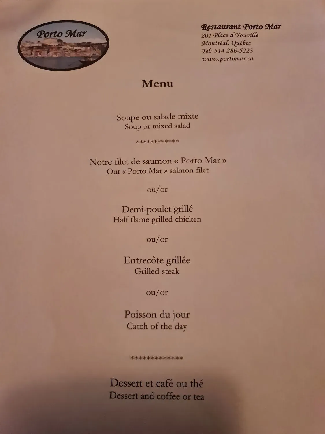 Menu 4