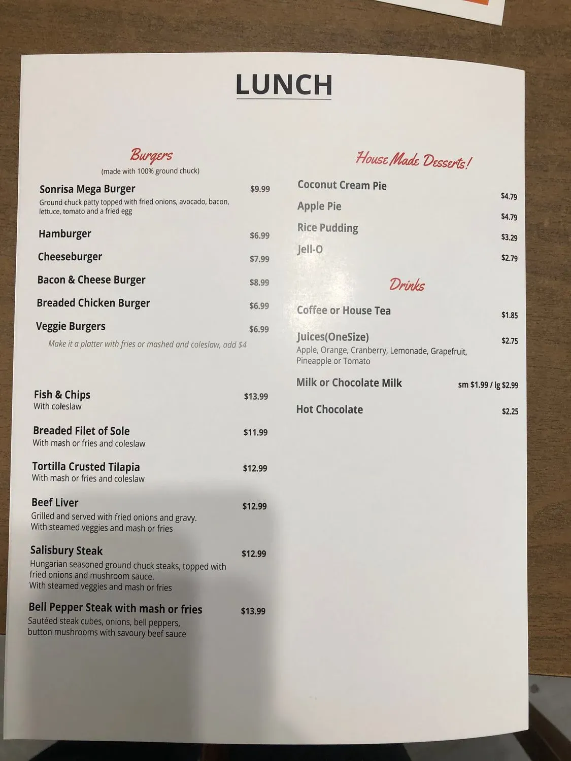 Menu 6