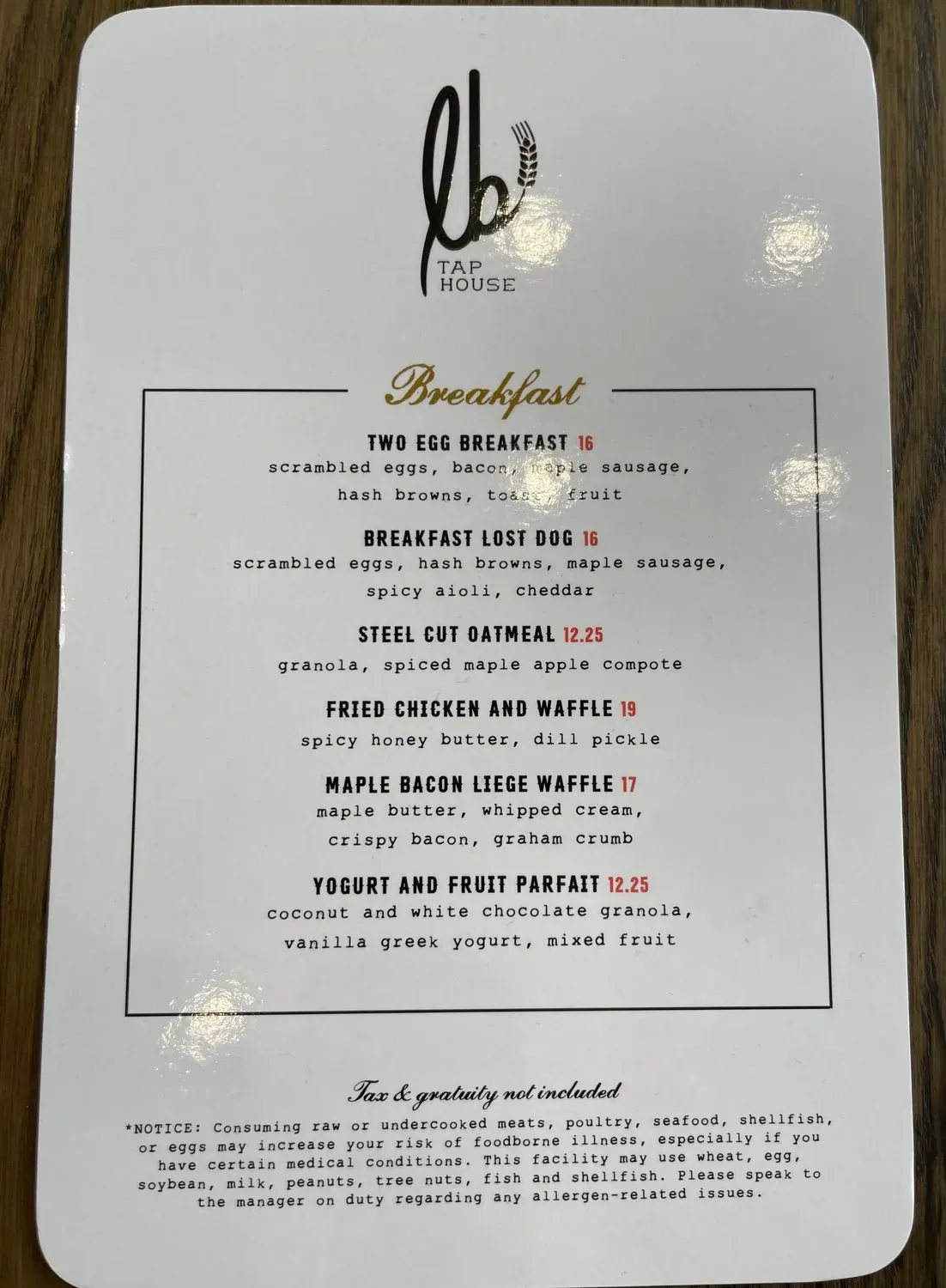 Menu 4