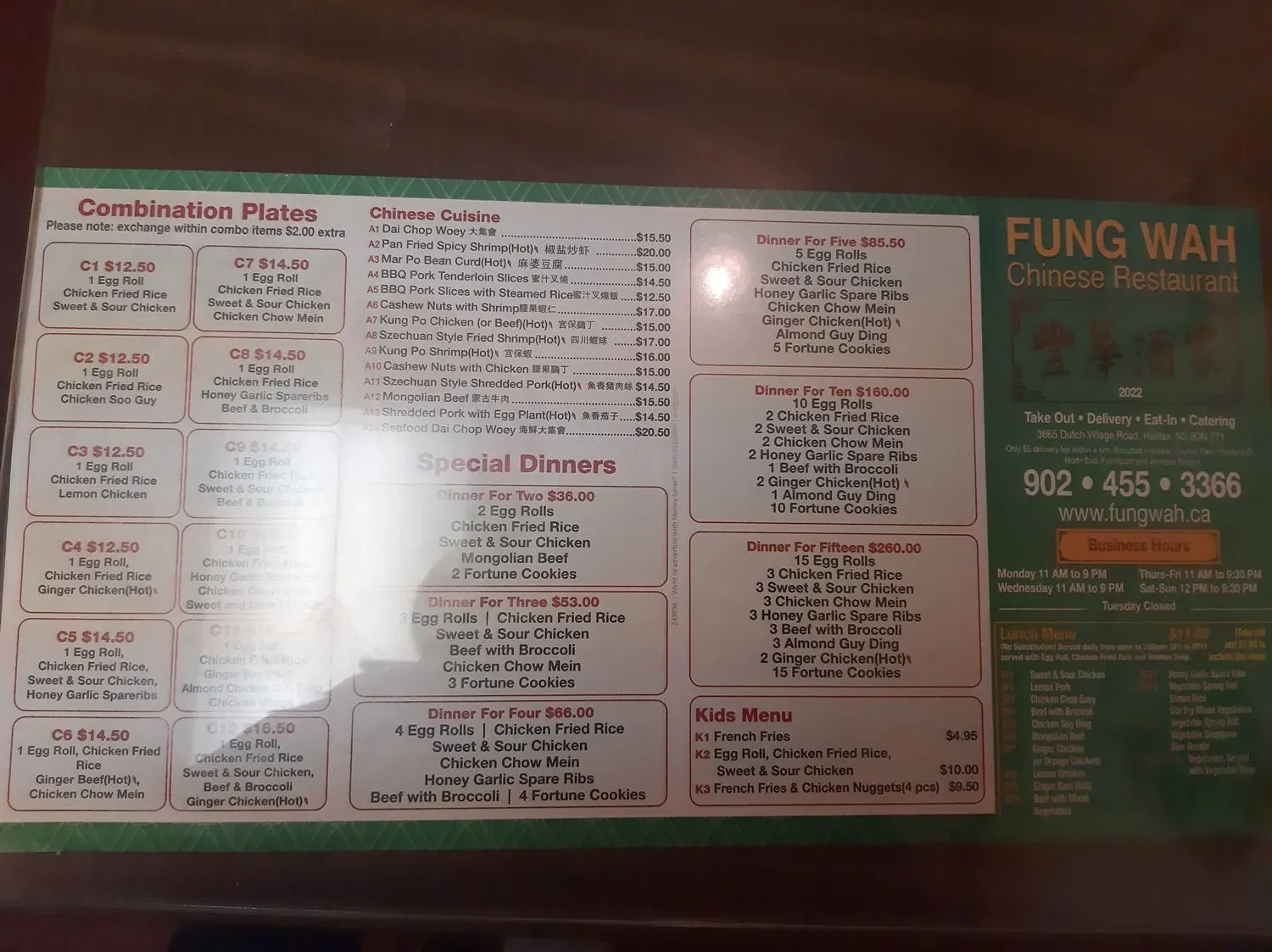 Menu 3