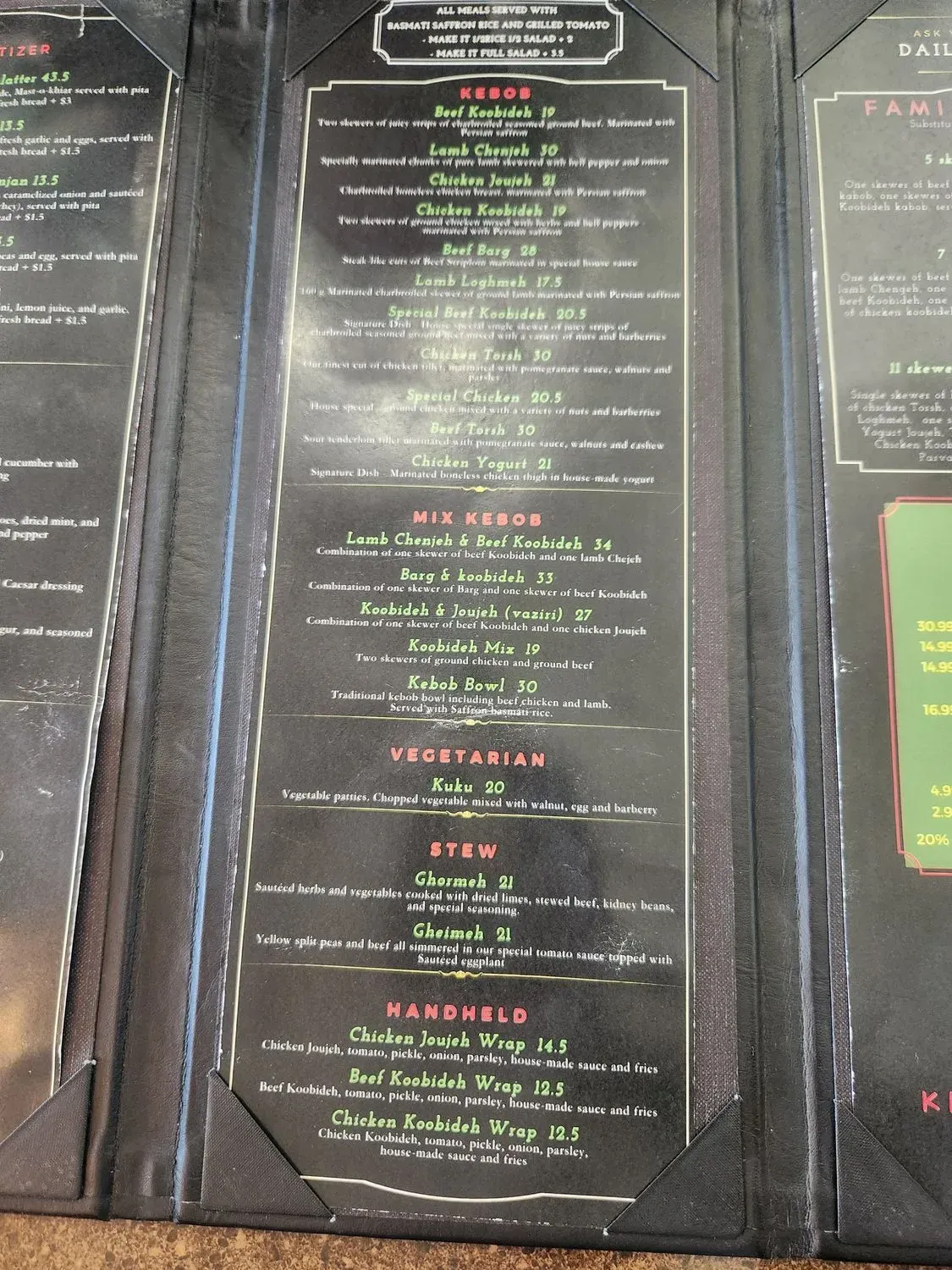 Menu 6