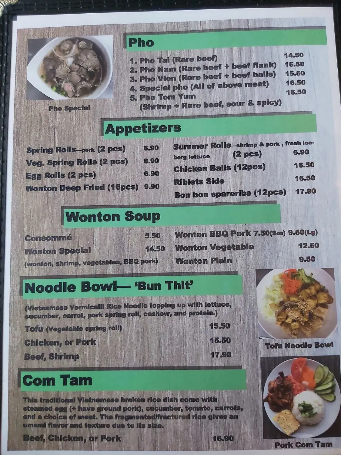 Menu 3