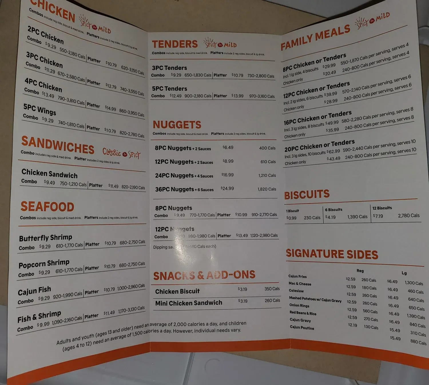 Menu 3