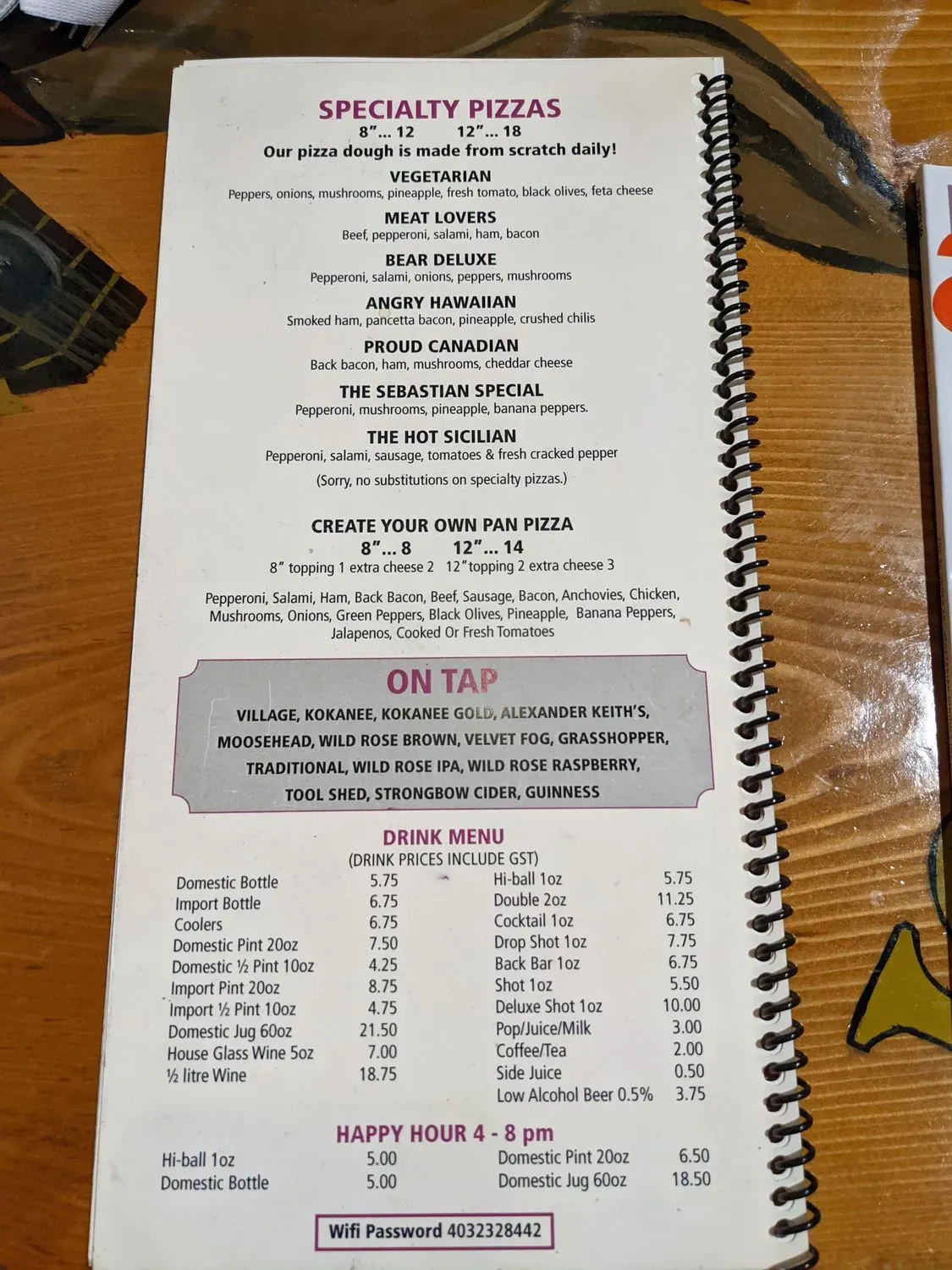 Menu 3