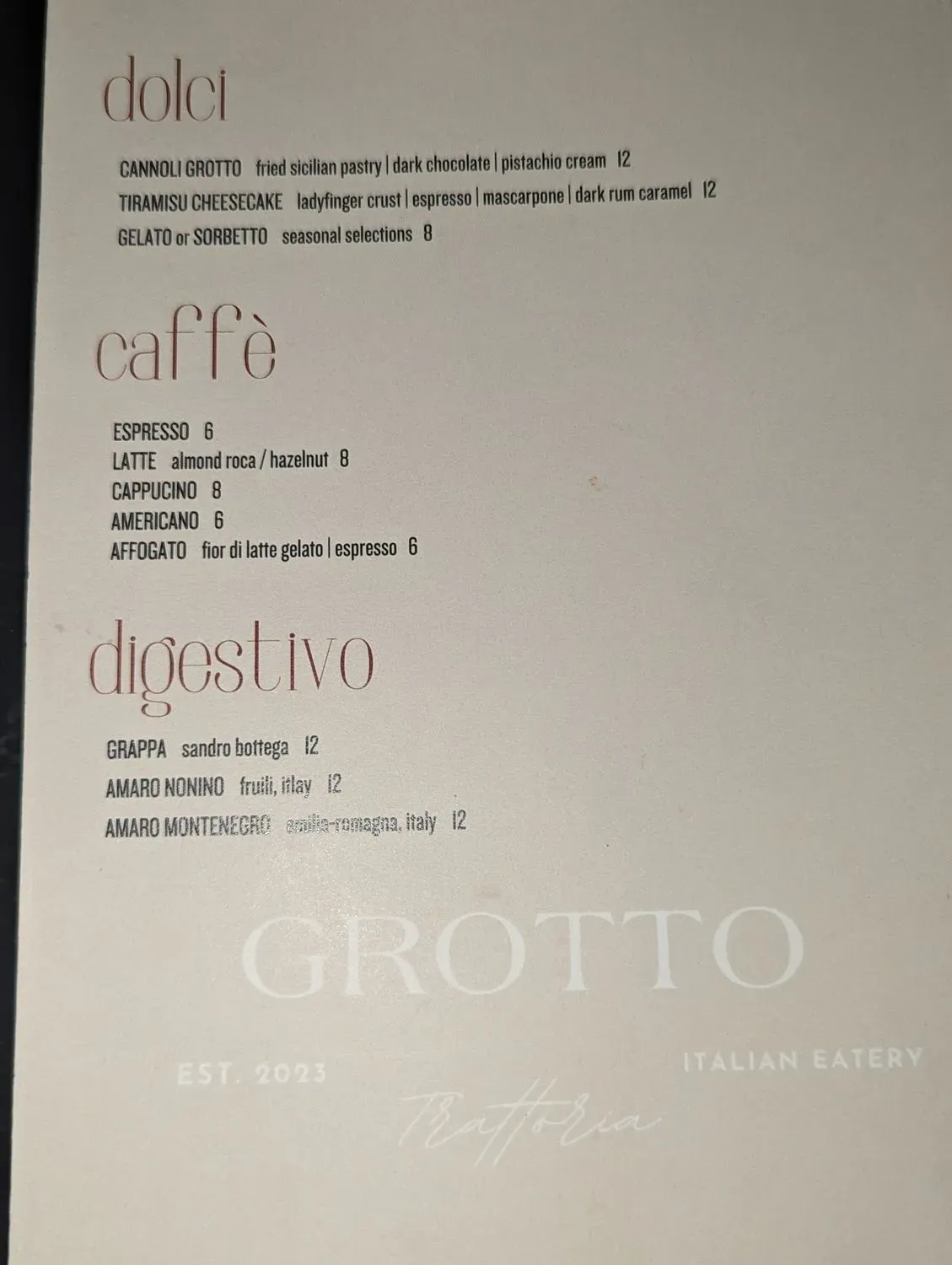 Menu 3