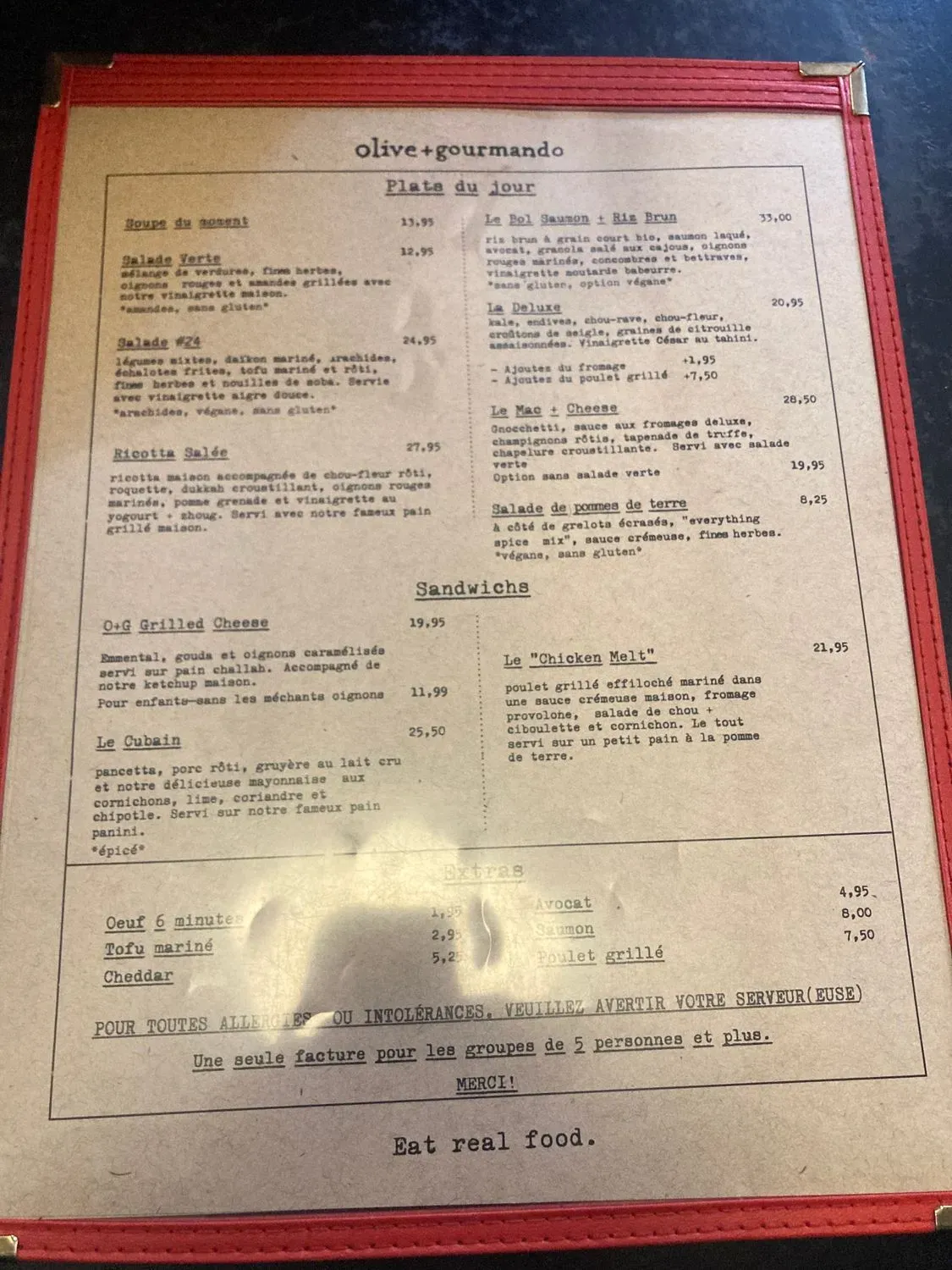 Menu 4