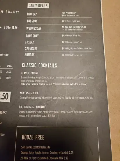 Menu 4